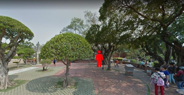 第二層平台(鄭成功雕像附近)